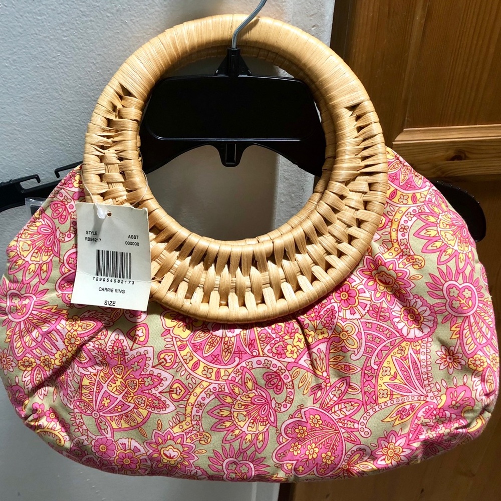 NWT Rampage fabric floral summer bag